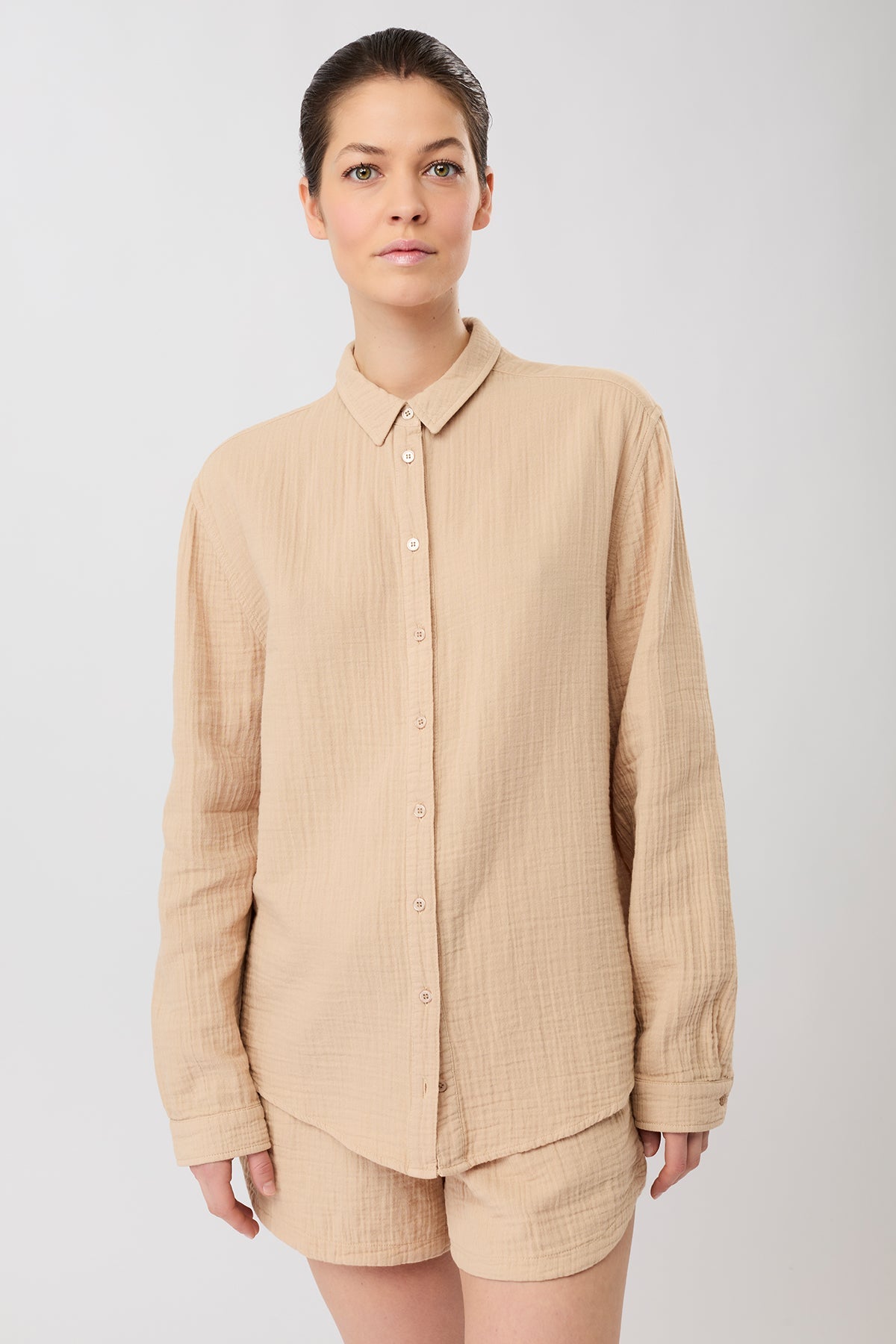 Tulum Blouse (Soft Suede)