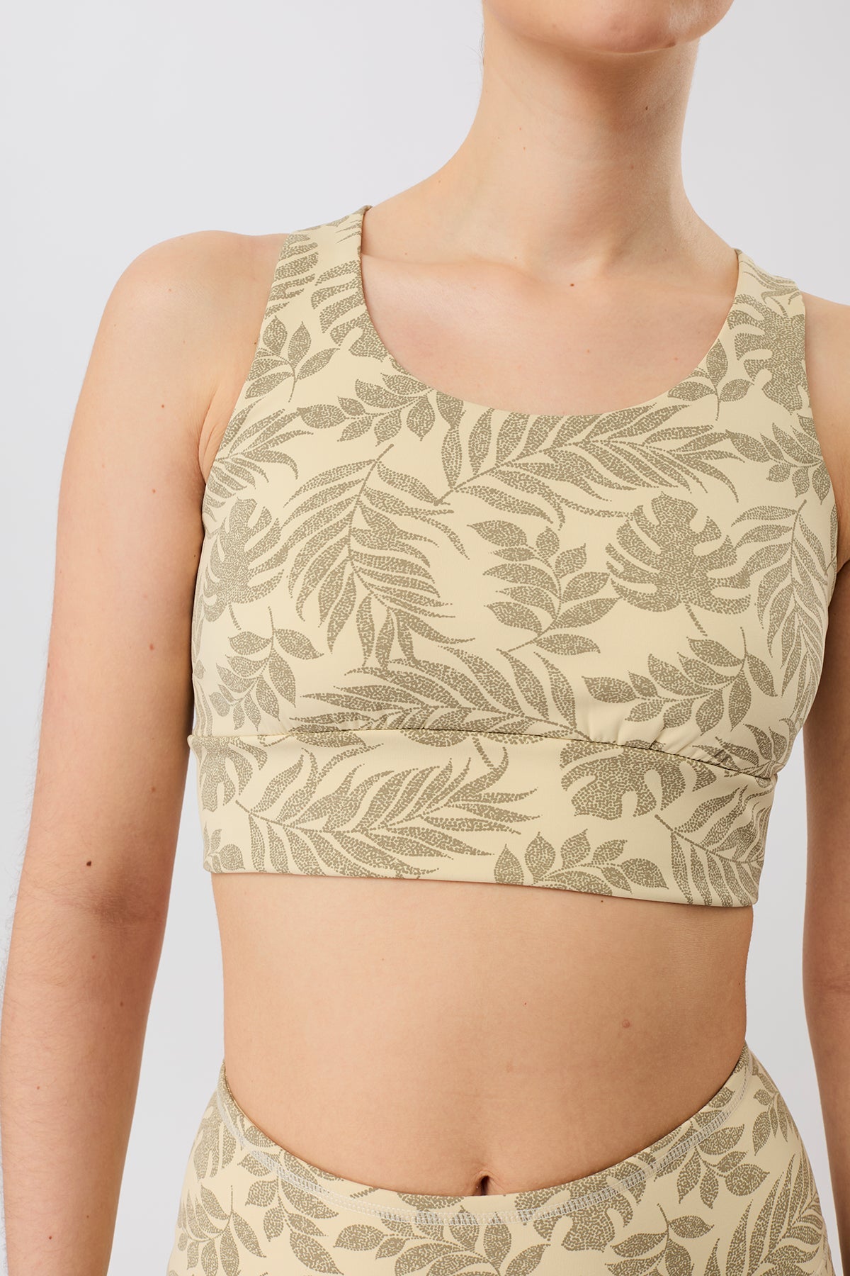 Cosmic Bra + Cosmic Leggings (Khaki)