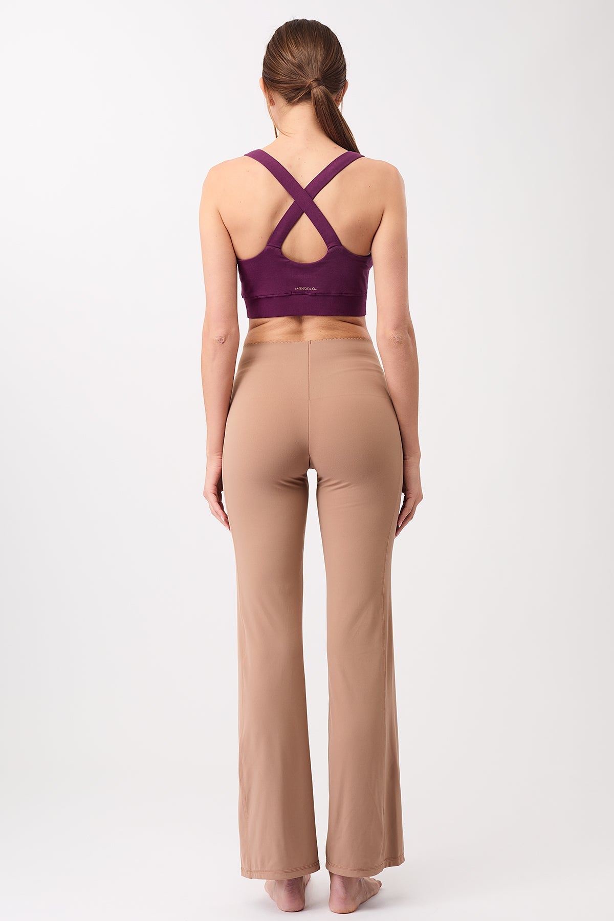 Extra Support Bra (Black Plum), GOTS