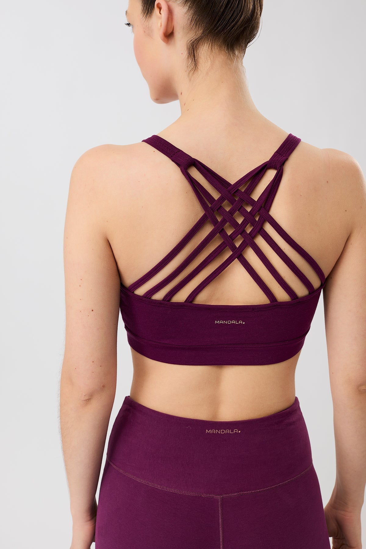 Infinity Bra (Black Plum)