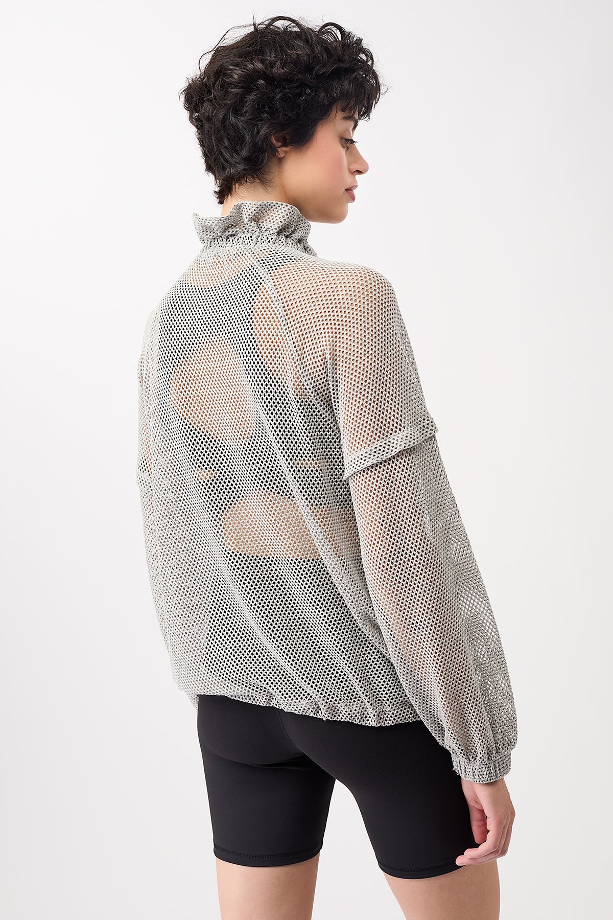 Mesh Jacket (Grey Melange)