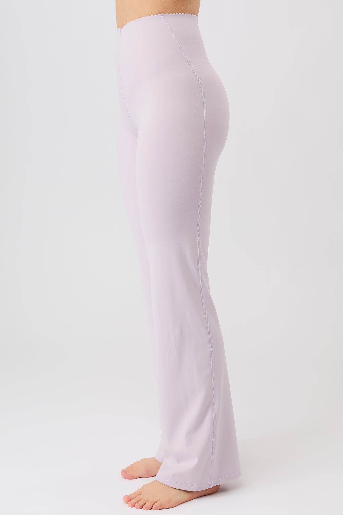 Flared Workout Pants (Mauve)