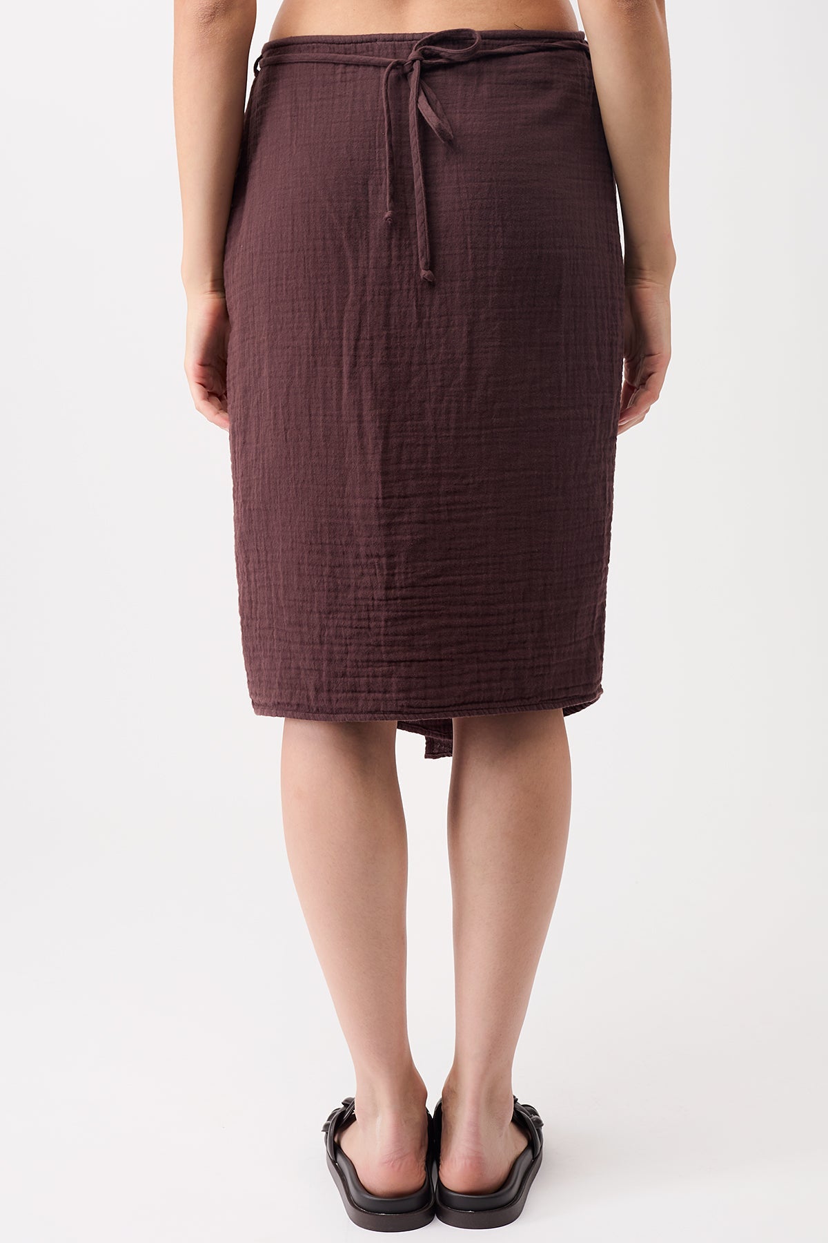 Wrap Skirt (Ganache)