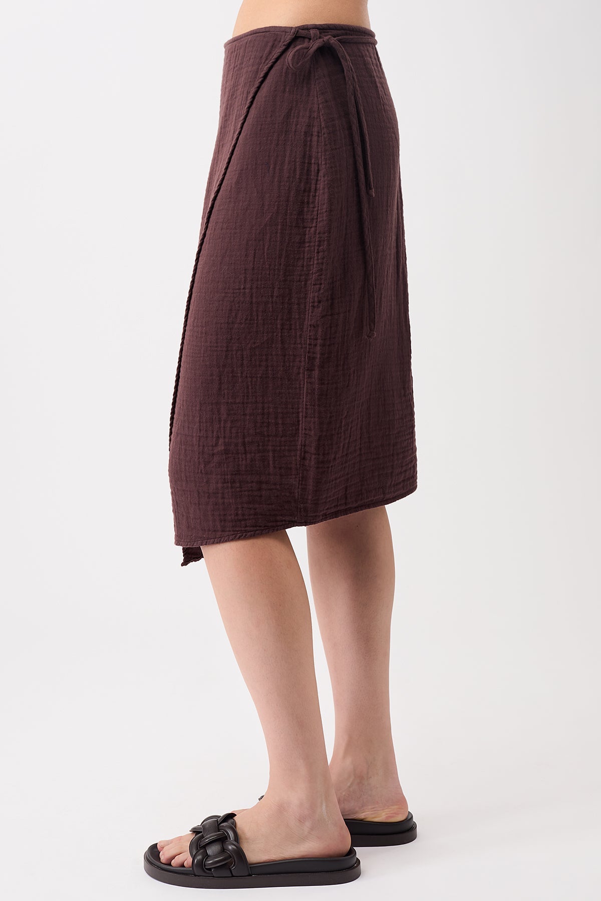 Wrap Skirt (Ganache)