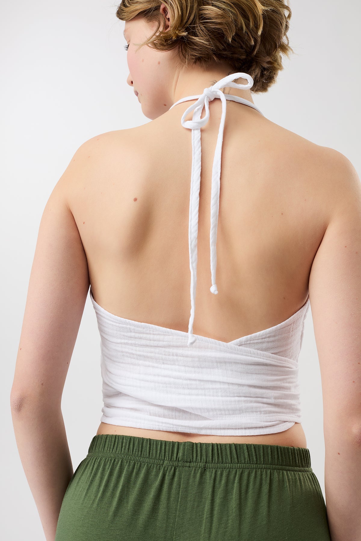 Coastal Wrap Top (White)