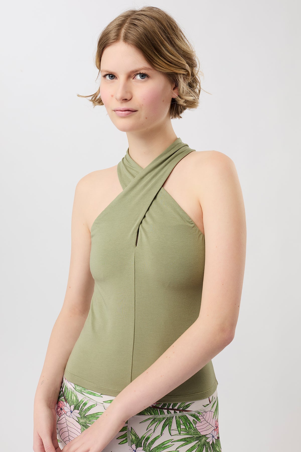 Tania Top (Mossy Bark)