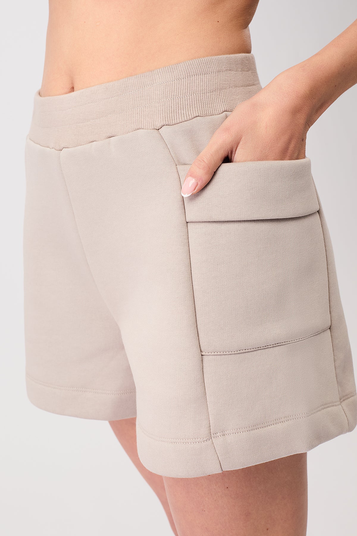 Natural Dye Shorts (Ocean Sand)