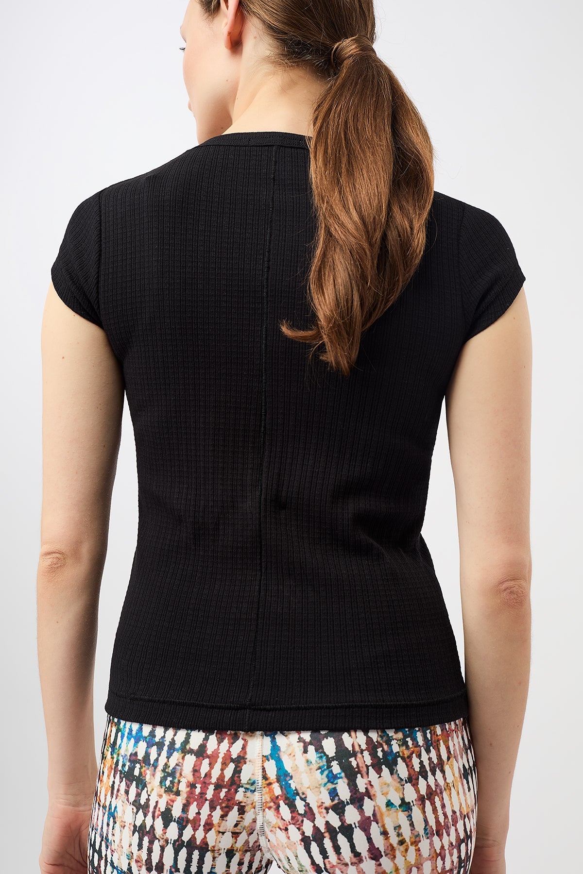 Piqué Roundneck (Black), GOTS