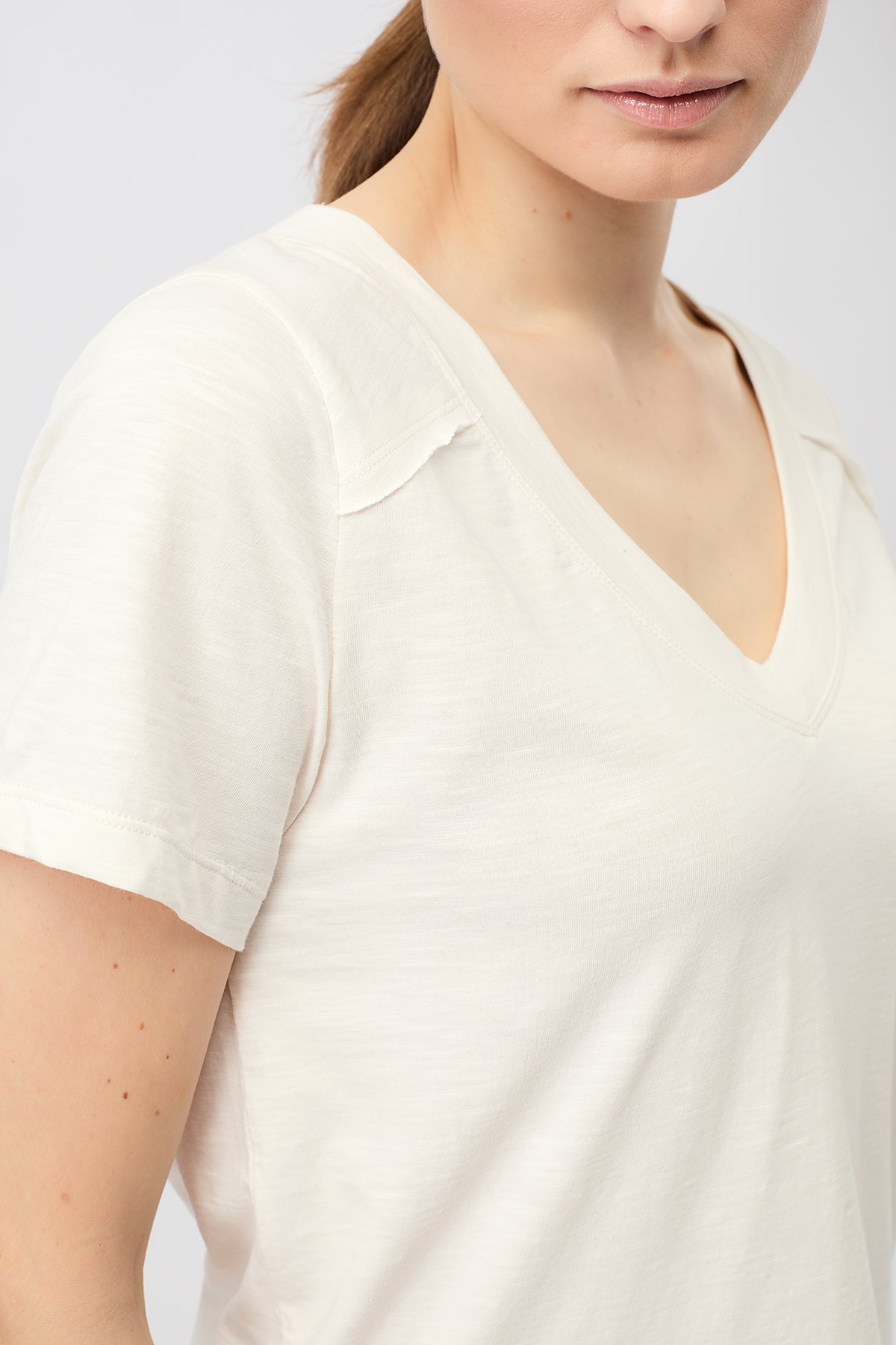 The New V-Neck (White)