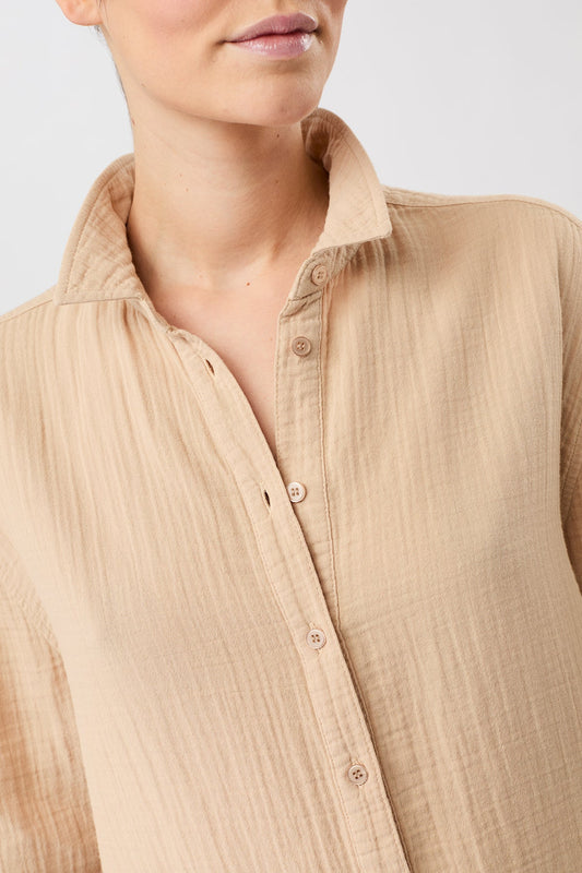 Tulum Blouse (Soft Suede)