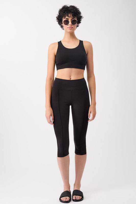 Capri Pants (Black), GOTS