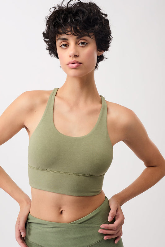 New Studio Bra (Mossy Bark)