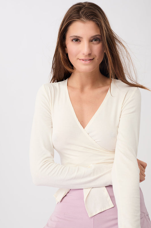 Wrap Jacket (White)