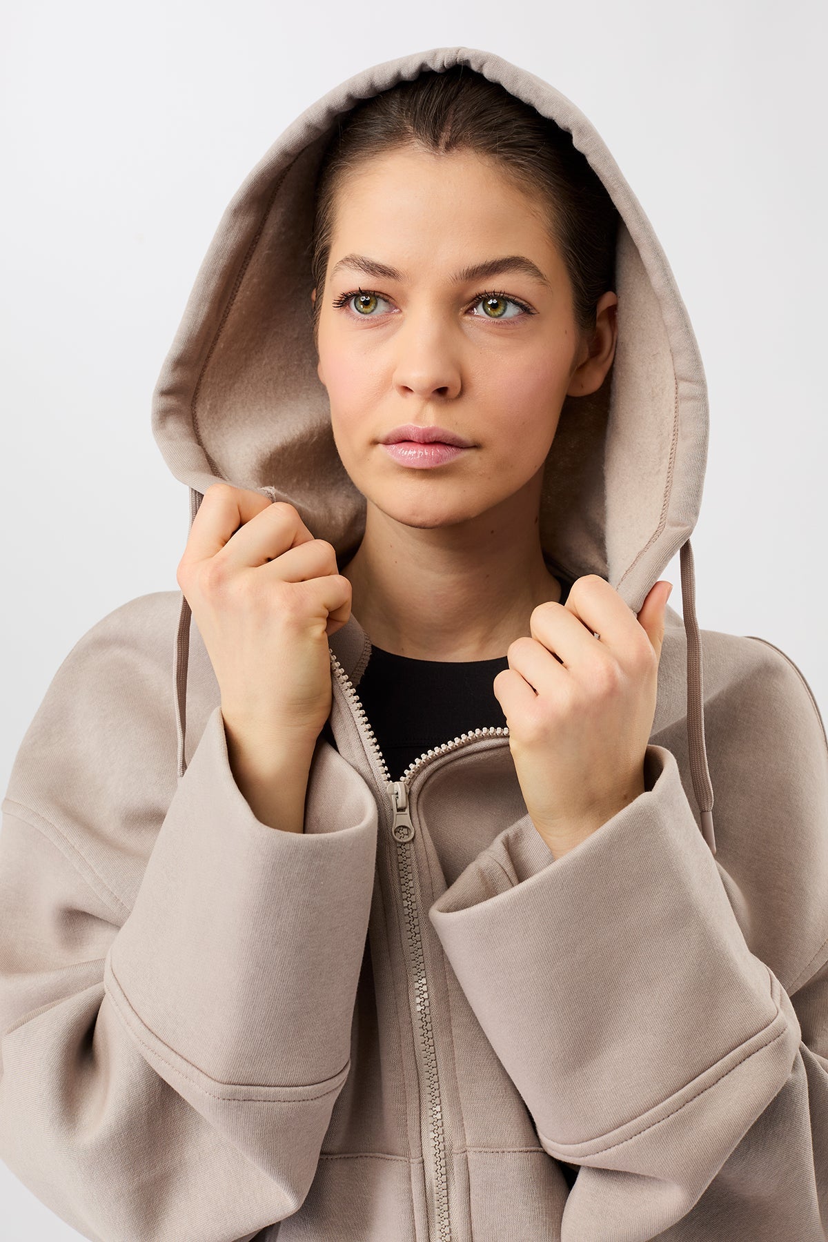 Natural Dye Hoodie (Ocean Sand)