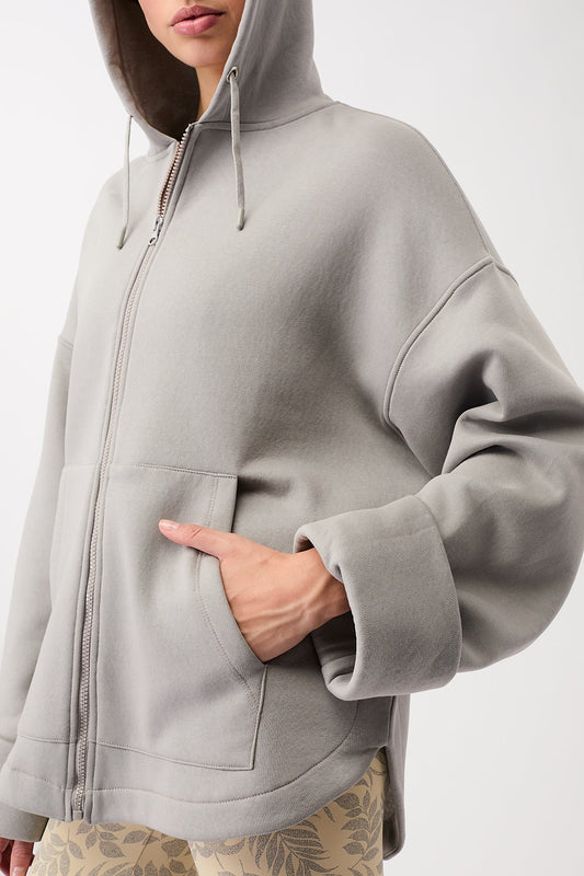 Natural Dye Hoodie (Oyster)
