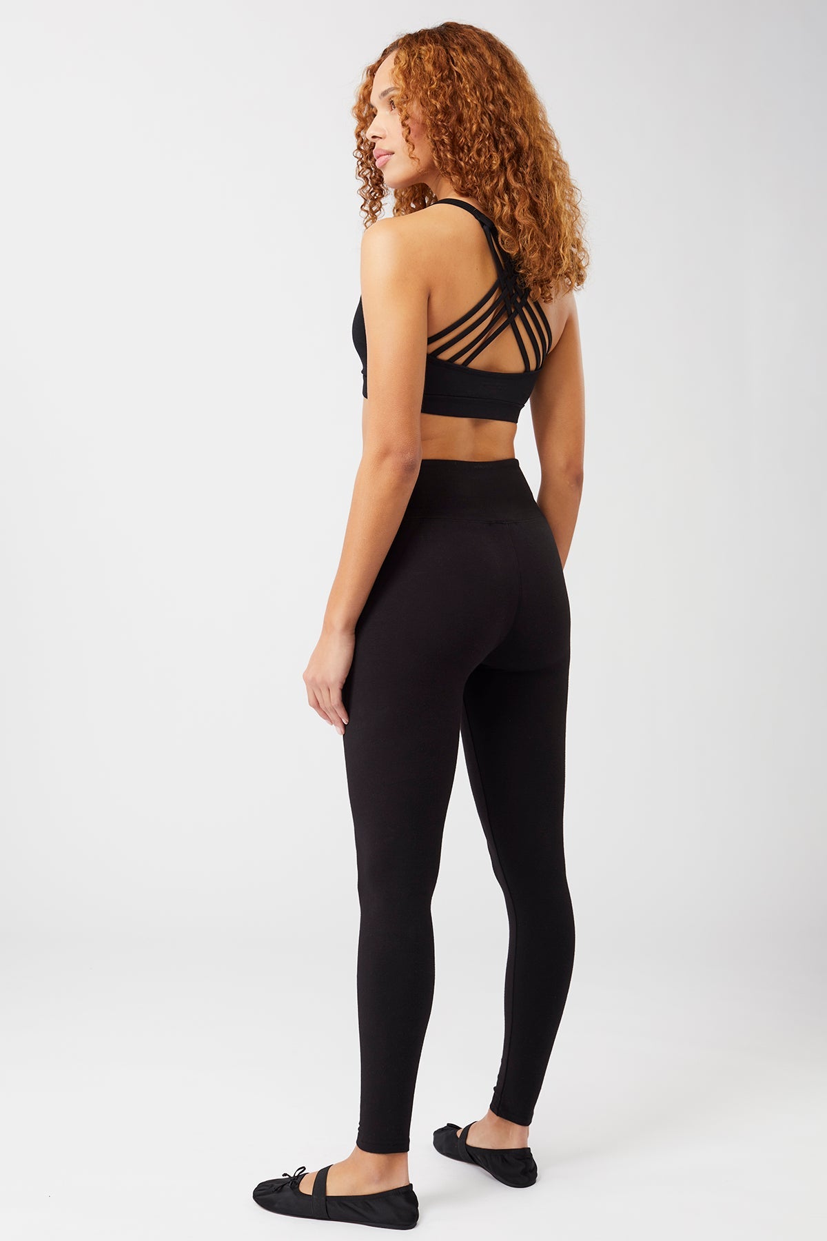 Wrap Legging (Black), GOTS