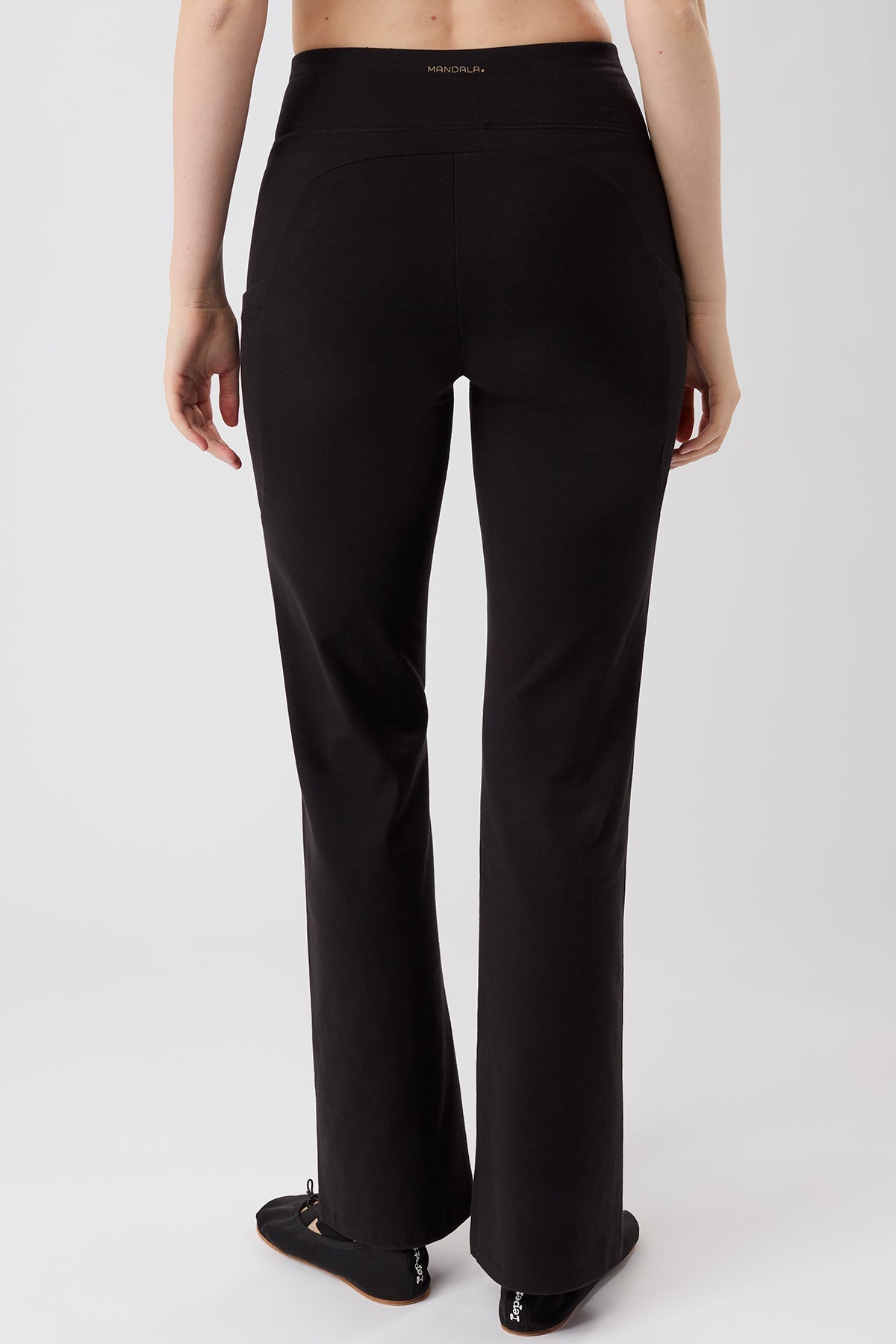 Straight Pants (Black), GOTS