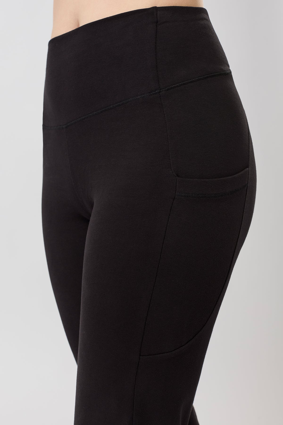 Straight Pants (Black), GOTS
