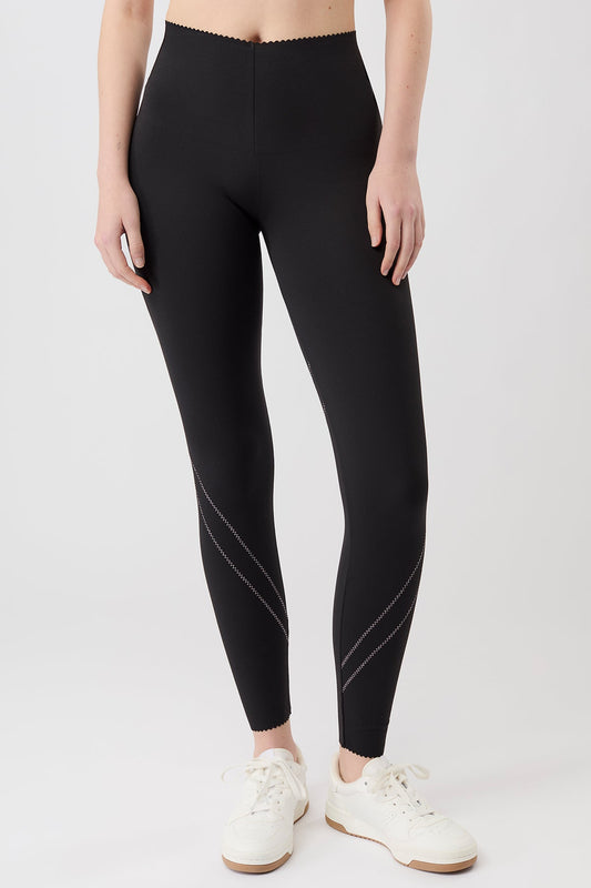 High Waist Surf Leggings (Black)