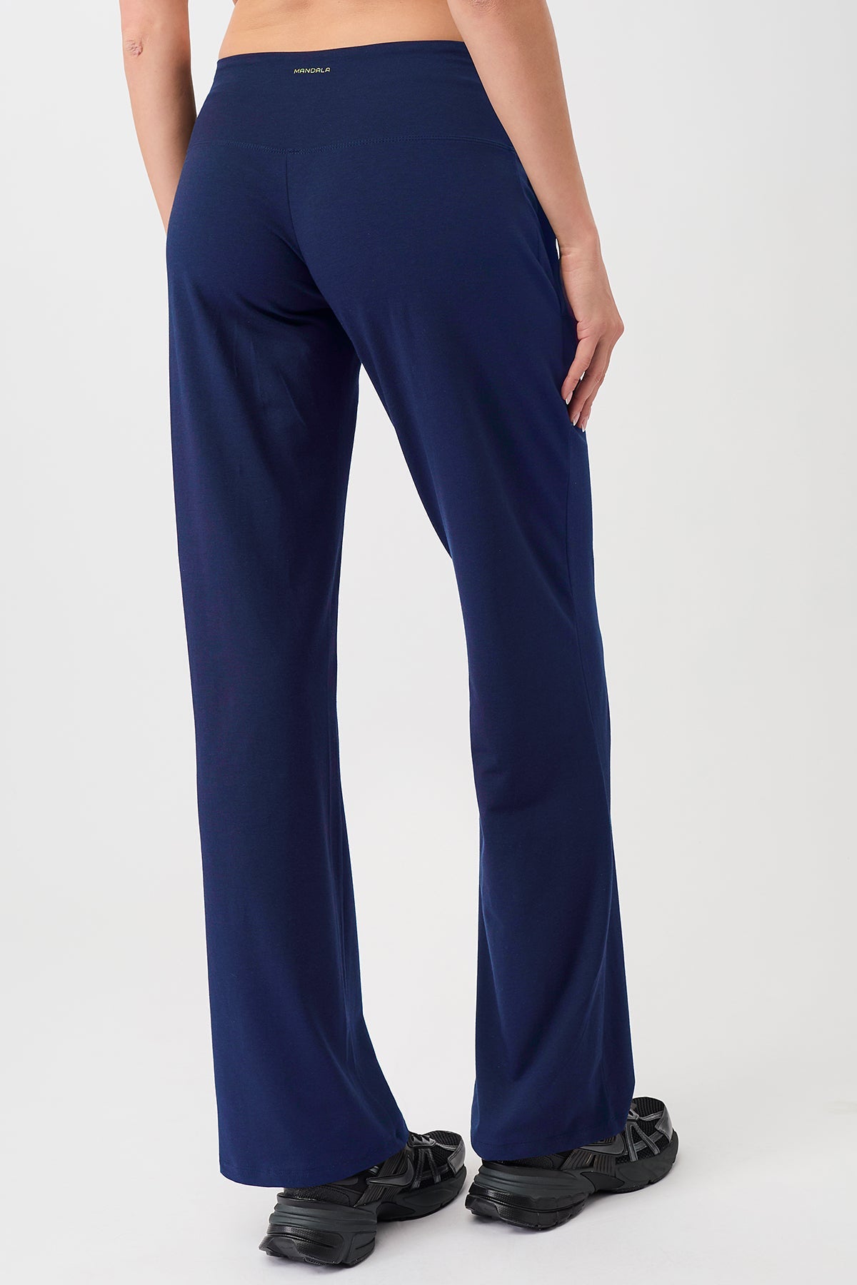 Wide Leg Workout Pants (Sepia Ink)