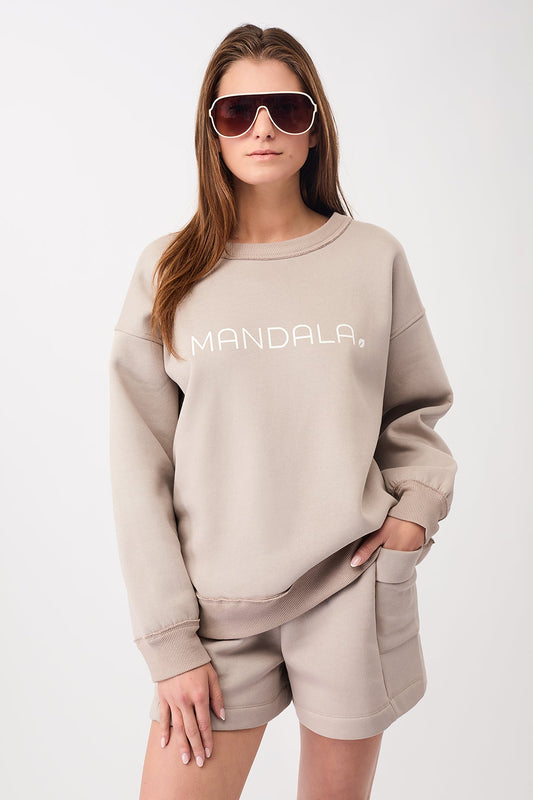 Natural Dye Jumper (Ocean Sand)