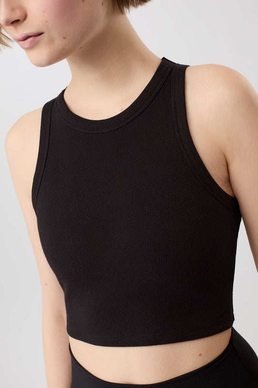 Athleisure Top (Black), GOTS