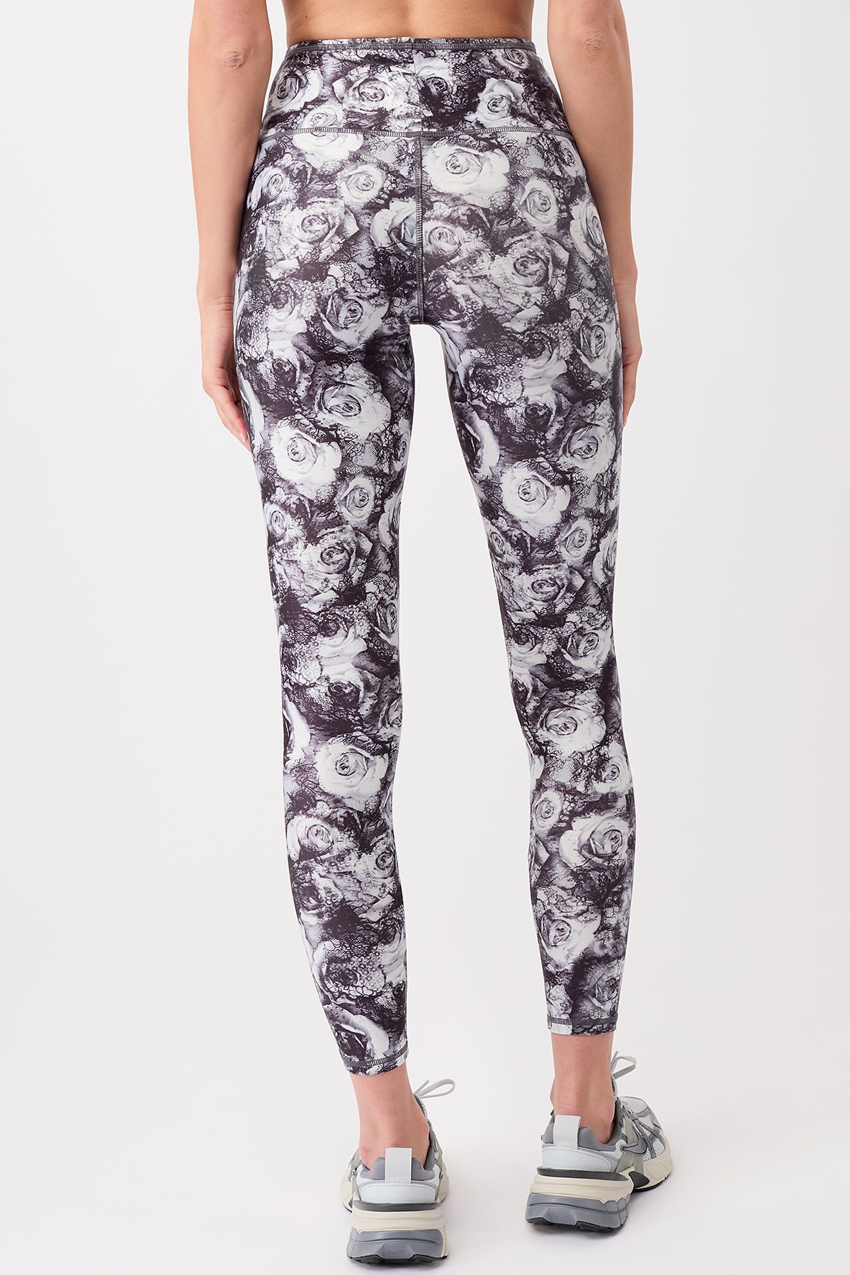 Vibrant-Vibe Leggings (Night Garden)